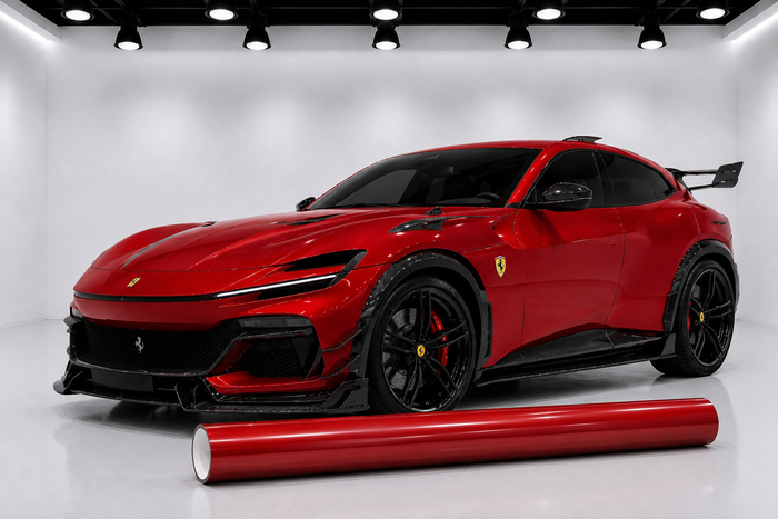 PPF FUSION - FERRARI RED